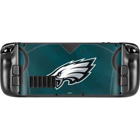 NFL Philadelphia Eagles Team Jersey Steam Deck Handheld Gaming Computer Skin